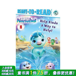 Way 进口童书 找到了救命稻草 英文儿童插画故事绘本 Help Finds Kelp 预售