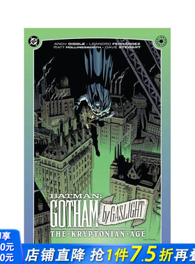 【现货】DC漫画 蝙蝠侠：煤气灯下的哥谭——氪星纪元Batman: Gotham By Gaslight - The Kryptonian Age 英文漫画书 正版进口书