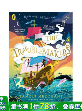 【现货】麻烦制造者 【The Hatmakers】The Troublemakers 英文小说故事 英语拓展阅读进口书 Tamzin Merchant 蓝思值840L