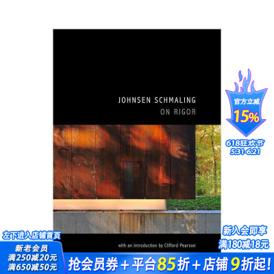【预售】约翰森·施马林：论严谨 Johnsen Schmaling 原版英文建筑设计 正版进口书