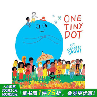 The One Tiny 英文儿童插画故事绘本 一个小点点 Dot 进口童书 预售