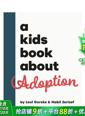 【现货】【给孩子的书】领养【A Kids Book About】Adoption 英文故事拓展阅读 进口童书