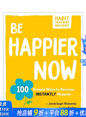 【预售】快乐指南 【Be Better Now】Be Happier Now 原版英文生活综合 正版进口书