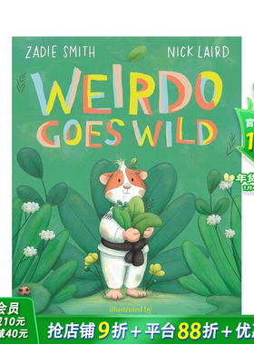 【预售】怪咖大暴走 Weirdo Goes Wild 英文儿童插画故事绘本 进口童书