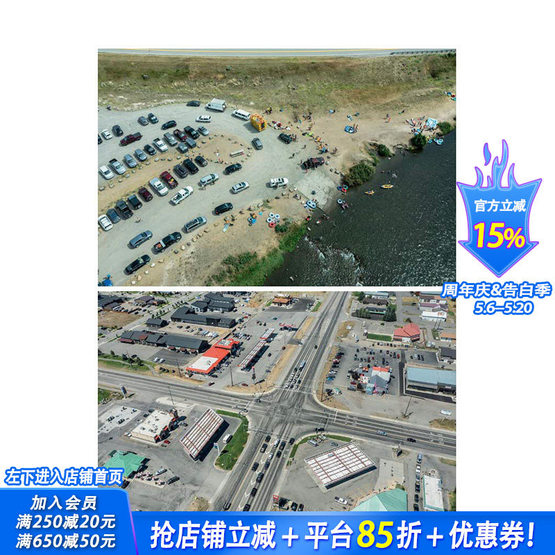【预售】英文原版 史蒂芬·肖尔 地形学：美国景观航测 Stephen Shore, Topographies 摄影艺术 正版进口图书画册 善优图书