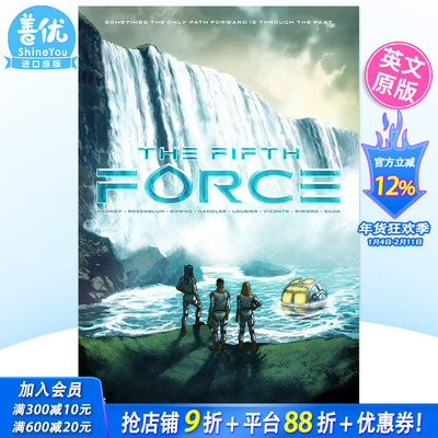 【预售】英文漫画 弟五力量 The Fifth Force 原版进口书籍 Simon & Schuster 善优图书