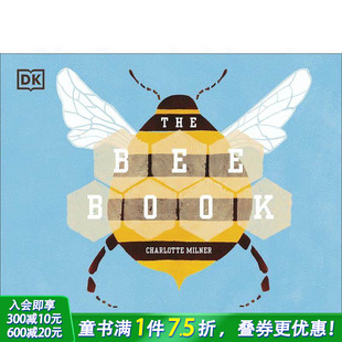 The 蜜蜂之书 bee book 进口童书 英文儿童插画科普故事绘本 预售