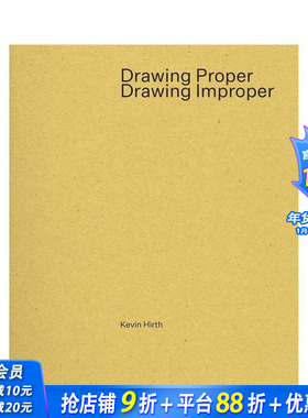 【预售】正确的绘画/不正确的绘画 Drawing Proper/Drawing Improper 原版英文建筑设计 正版进口书