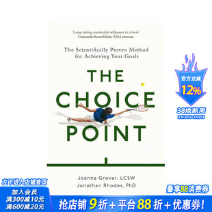 【预售】选择关键点：经科学验证的目标达成方法 The Choice Point : The Scientifically 功能性意象训练FIT 英文正版进口书
