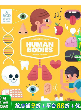 【现货】Little-known Facts罕为人知的事实 人体Human Body 趣味启蒙绘本【善优童书】