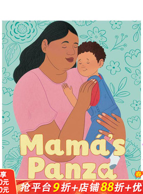 【预售】妈妈的潘扎 Mamá's Panza 英文儿童插画故事科普绘本 进口童书