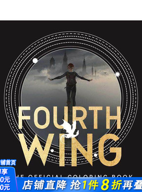 【预售】第四翼：官方涂色本 Fourth Wing: The Official Coloring Book原版英文 Goodreads高分 正版进口书