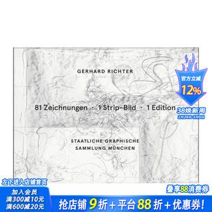 【现货】格哈德·里希特:81幅画作 Gerhard Richter: 81 Drawings 原版英文艺术画册画集 抽象艺术 正版进口书
