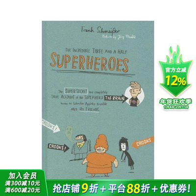 【现货】不可思议的树和半个大英雄The Incredible Tree and a Half Superheroes 6-12岁少儿趣味阅读故事【善优童书】