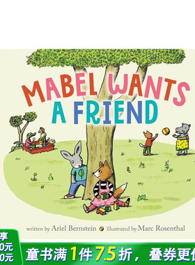 【现货】梅布尔想要个朋友 Mabel Wants a Friend 英文儿童插画故事绘本 进口童书