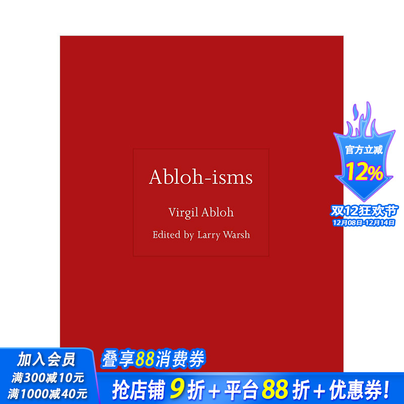 【现货】阿布洛主义Abloh-isms 英文原版现当代艺术家语录 正版进口图书  Virgil Abloh
