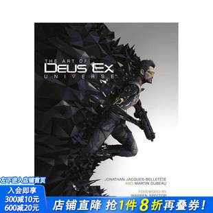 【预售】杀出重围宇宙的艺术 The Art of Deus Ex Universe 英文漫画 正版进口书