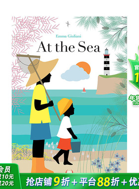 【预售】【Emma Giuliani】在海边 At the Sea 儿童故事绘本 英文原版进口童书