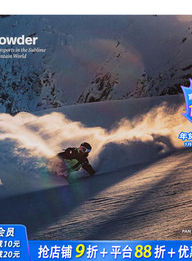 【现货】滑粉雪：壮观山脉间的雪地运动 Powder: Snowsports in the Sublime Mountain World 原版英文运动 正版进口书籍画册