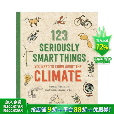 【现货】您需要了解关于气候的的123件事123 Seriously Smart Things You Need To Know About The Climate 英文儿童科普绘本书