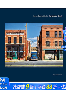 【预售】Luca Campigotto：American Elegy，卢卡·坎皮戈托：美国人的选择英文原版 艺术画册 正版进口书籍 善优图书