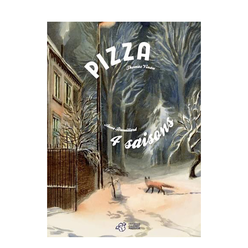 【现货】英文原版 【比利时插画师Anne Brouillard】四季 Pizza quatre saisons 儿童艺术插画绘本 正版进口书籍 善优图书
