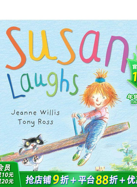 【预售】苏珊笑了 Susan Laughs 英文儿童插画故事绘本 进口童书