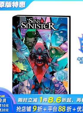 【预售】英文原版 罪恶 SINS OF SINISTER 英文漫画 进口原版书籍 善优图书