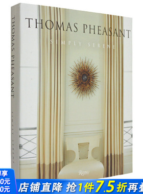 【现货】Thomas Pheasant: Simply Serene简洁与宁静室内设计
