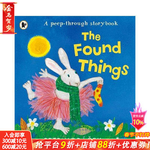 【预售】丢失的袜子(平装) 英国插画师Petr Horacek The Found Things 英文儿童插画故事绘本 进口童书