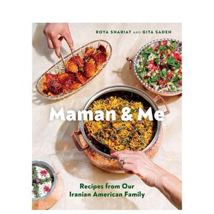 預(yù)售 原版 Maman 英文美食 食譜 Family Recipes 進(jìn)口圖書(shū) American 媽媽和我：伊朗裔美國(guó)家庭 and from 正版 Iranian Our