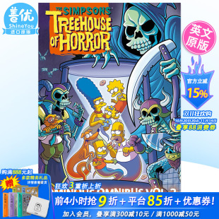 Vol. Simpsons 预售 辛普森一家：恐怖树屋 Omnibus 进口漫画书正版 Ominous 英文漫画 Treehouse The 英文原版 Horror