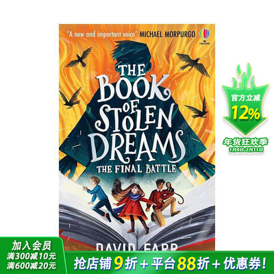 【现货】【盗梦历险记】盗梦者之书：决战 The Book of Stolen Dreams 英文小说故事 英语拓展阅读进口书 水石儿童图书奖续作