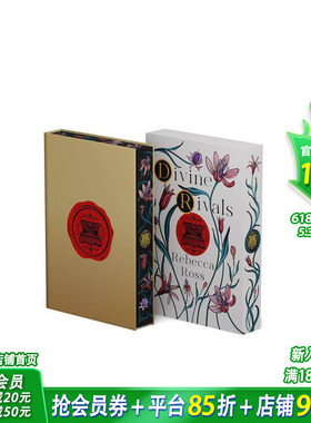 【预售】【魔法书信系列】神圣的对手 【Letters of Enchantment】Divine Rivals 英文小说故事科普 英语拓展阅读进口书