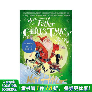 Father Christmas and 英文儿童插图桥梁章节故事书 我和圣诞老人 英语拓展阅读 预售