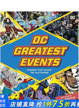 【预售】DC伟大的事件：打破多元宇宙的故事 DC Greatest Events: Stories That Shook a Multiverse  原版英文漫画书 正版进口书