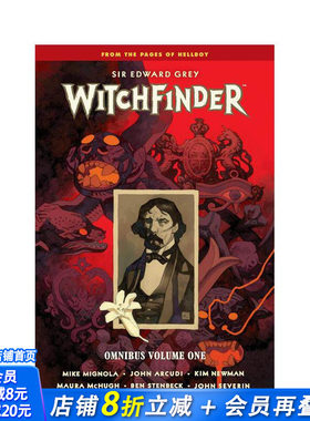 【预售】女巫猎人 总集卷1 Witchfinder Omnibus Vol 1 Tpb 原版英文漫画书 正版进口书