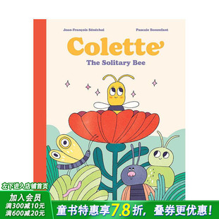 【现货】孤独的小蜜蜂科莱特 Colette: The Solitary Bee 英文儿童插画故事绘本 进口童书