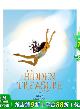 【现货】英文原版 宝藏 Hidden Treasure 精装艺术插画绘本 Elly MacKay  3-6岁 儿童英语进口图书 善优童书