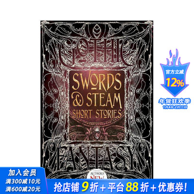 【现货】英文原版 剑与蒸汽短篇小说 Swords & Steam Short Stories 英文传记 正版进口书籍 善优图书
