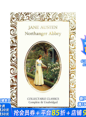 【现货】英文原版 诺桑觉寺 【Flame Tree Collectable Classics】Northanger Abbey 英文小说 正版进口书籍 善优图书