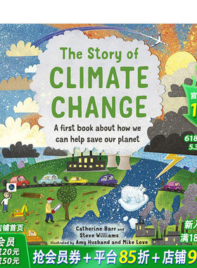 【现货】气候变化的故事The Story of Climate Change 6-12岁少儿人文社科启蒙学前早教绘本 英文原版【善优童书】