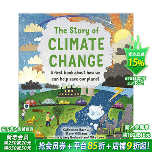 【现货】气候变化的故事The Story of Climate Change 6-12岁少儿人文社科启蒙学前早教绘本 英文原版【善优童书】
