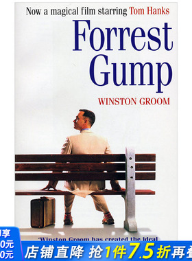 【预售】Forrest Gump 阿甘正传 英文原版小说 电影原著