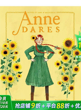 【预售】安妮敢于冒险 绿山墙的安妮 插图章节书 【Anne Chapter Book】Anne Dares 英文儿童初级桥梁故事书 英语阅读拓展进口书
