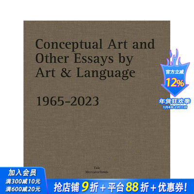 【预售】艺术与语言 编年图解分析 1965-2023 Conceptual Art and other Essays by Art & Language. 英文艺术画册 正版进口书