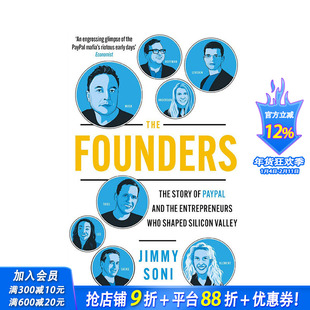 【现货】创始人:埃隆·马斯克、彼得·蒂尔以及PayPal的故事The Founders:Elon Musk,Peter Thiel and the Story of 英文进口书