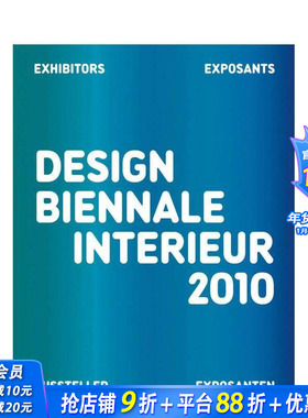 【预售】2010 年安特卫普室内设计双年展 Design Biennale Interieur 2010 原版英文室内设计 正版进口书