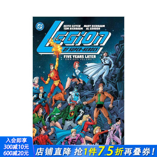 Super Omnibus Heroes Five 总集 Legion 进口书 英文漫画 正版 超级英雄军团：五年后 卷1 Later Years 原版 DC漫画 预售