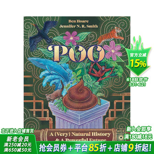 【现货】便便简史:从自然奥秘到未来能源 Poo 英文儿童插画科普绘本 进口童书 科学原理 人体生成机制